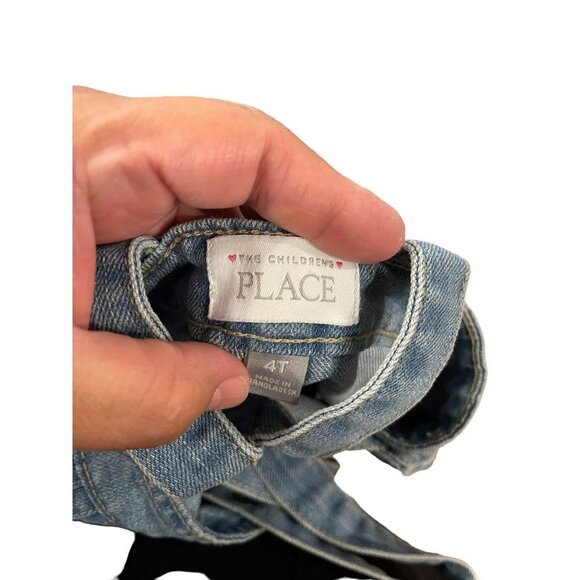 Bundle Girls Floral Dresses Denim Disney Size 4T - Picture 10 of 10